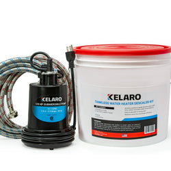 Tankless Water Heater Flushing Kit - Just Add Vinegar