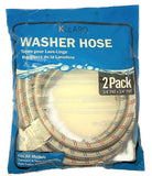 Stainless Steel Washing Machine Hoses with Elbow