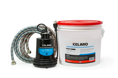 Tankless Water Heater Flushing Kit - Just Add Vinegar
