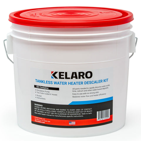Tankless Water Heater Flushing Kit - Just Add Vinegar