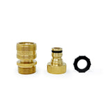 Garden Hose Quick Connect Fittings (2-Pack)
