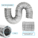 Flexible Clothes Dryer Transition Ducts