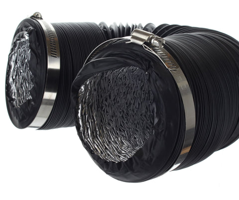 Reinforced Flexible Clothes Dryer Transition Duct