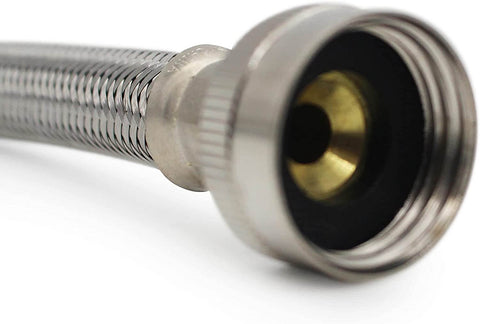Stainless Steel Washing Machine Hose- 1 Foot