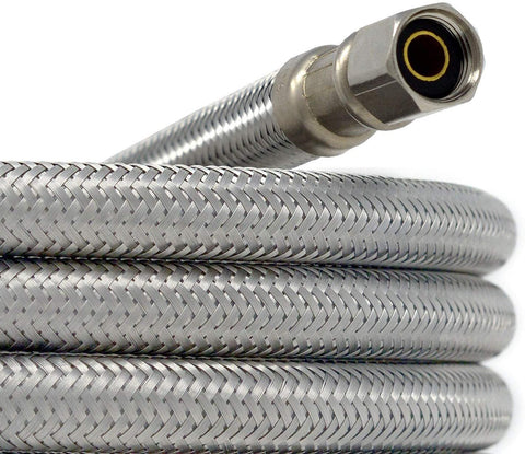 Stainless Steel Ice Maker Supply Line Hose