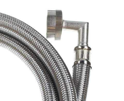 Steam Dryer Installation Kit - Braided Stainless Steel