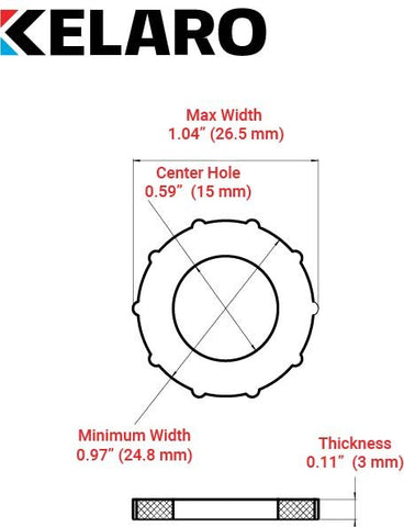 Heavy Duty Black Rubber Washers for Garden Hoses - 3/4