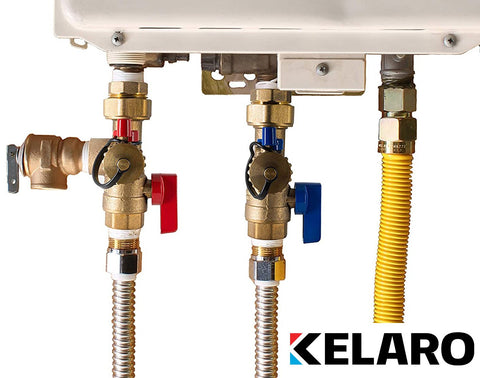 Kelaro Tankless Water Heater Flushing Kit - Just add Vinegar