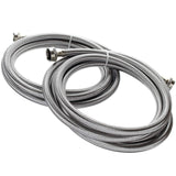 10 Foot Stainless Steel Washing Machine Hoses