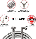 Steam Dryer Installation Kit - Braided Stainless Steel