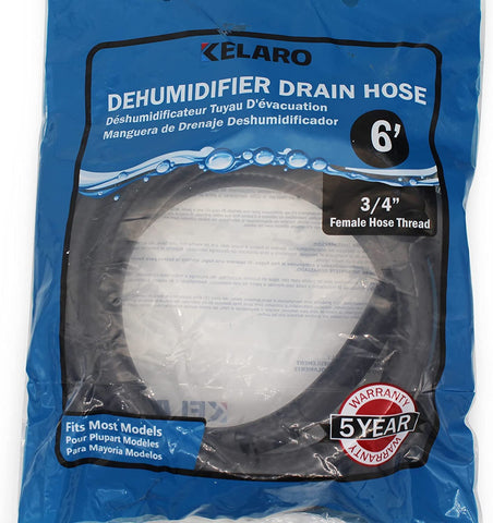 Dehumidifier Drain Hose with Premium Brass Connectors
